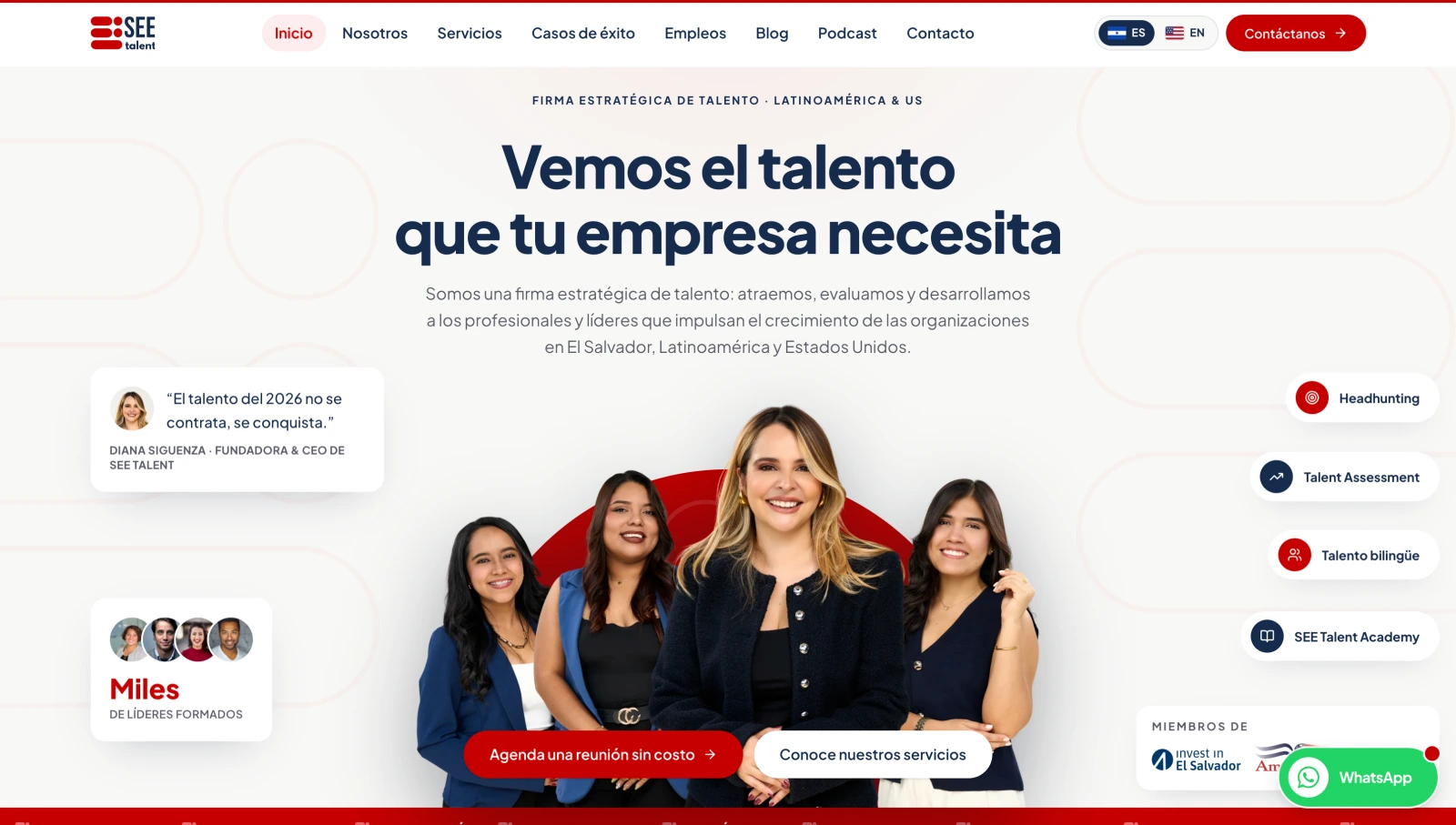 SEE Talent, Recruiting